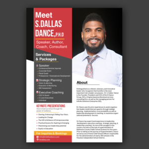 Design de Flyer par Schöpfer pour The DDance Group | Design : #22355655