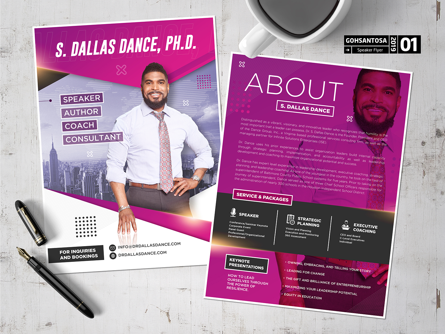 Flyer-Design von Gohsantosa für The DDance Group | Design #22352481