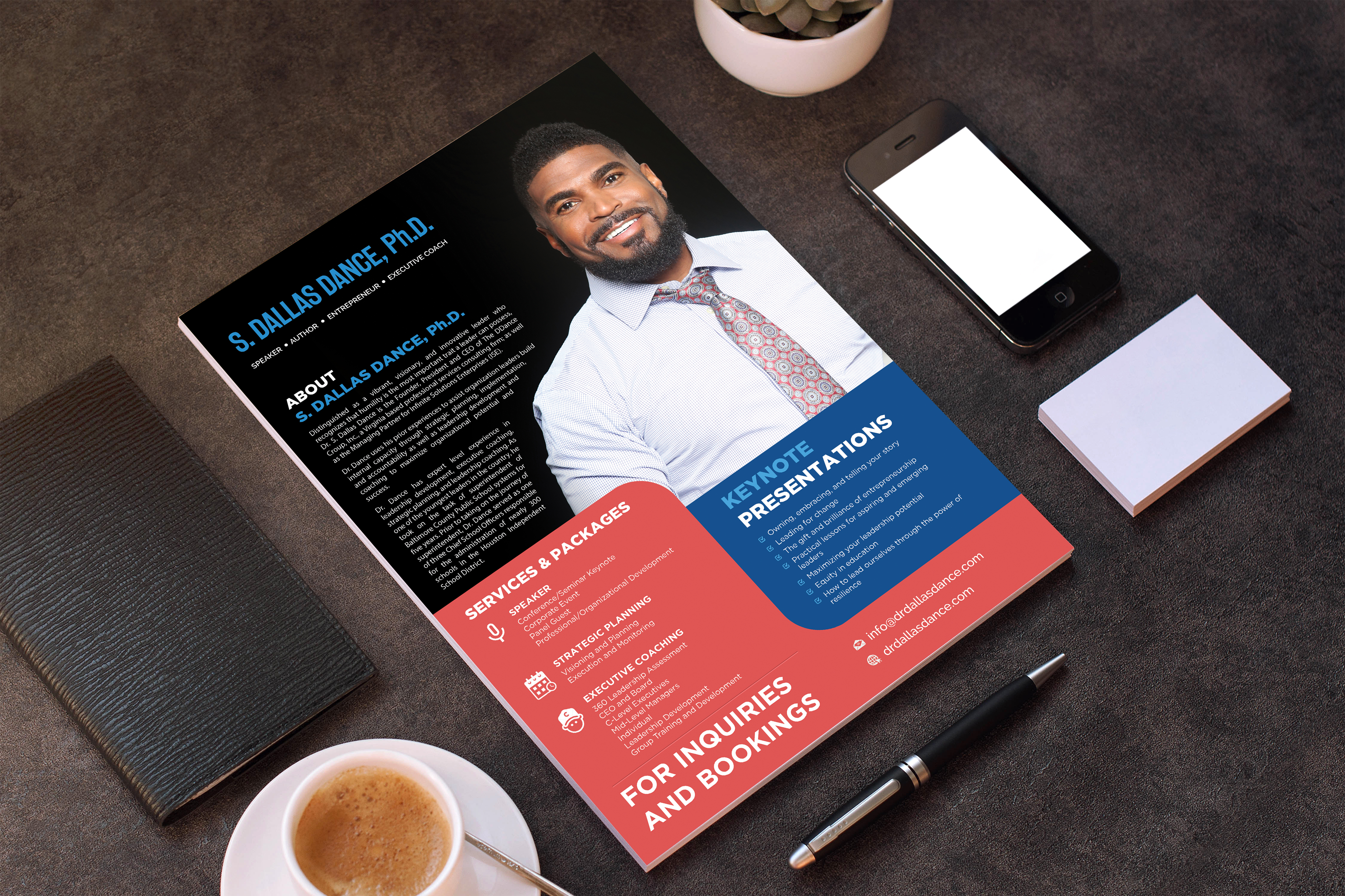 Flyer Design by GraphicsGuru for The DDance Group | Design #22426680