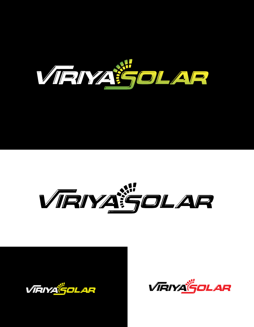Logo Design by Dheepak09 for Viriya Solar  | Design #22352454