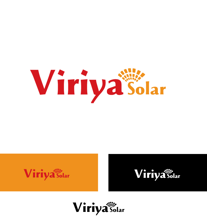Logo Design by Dheepak09 for Viriya Solar  | Design #22352455