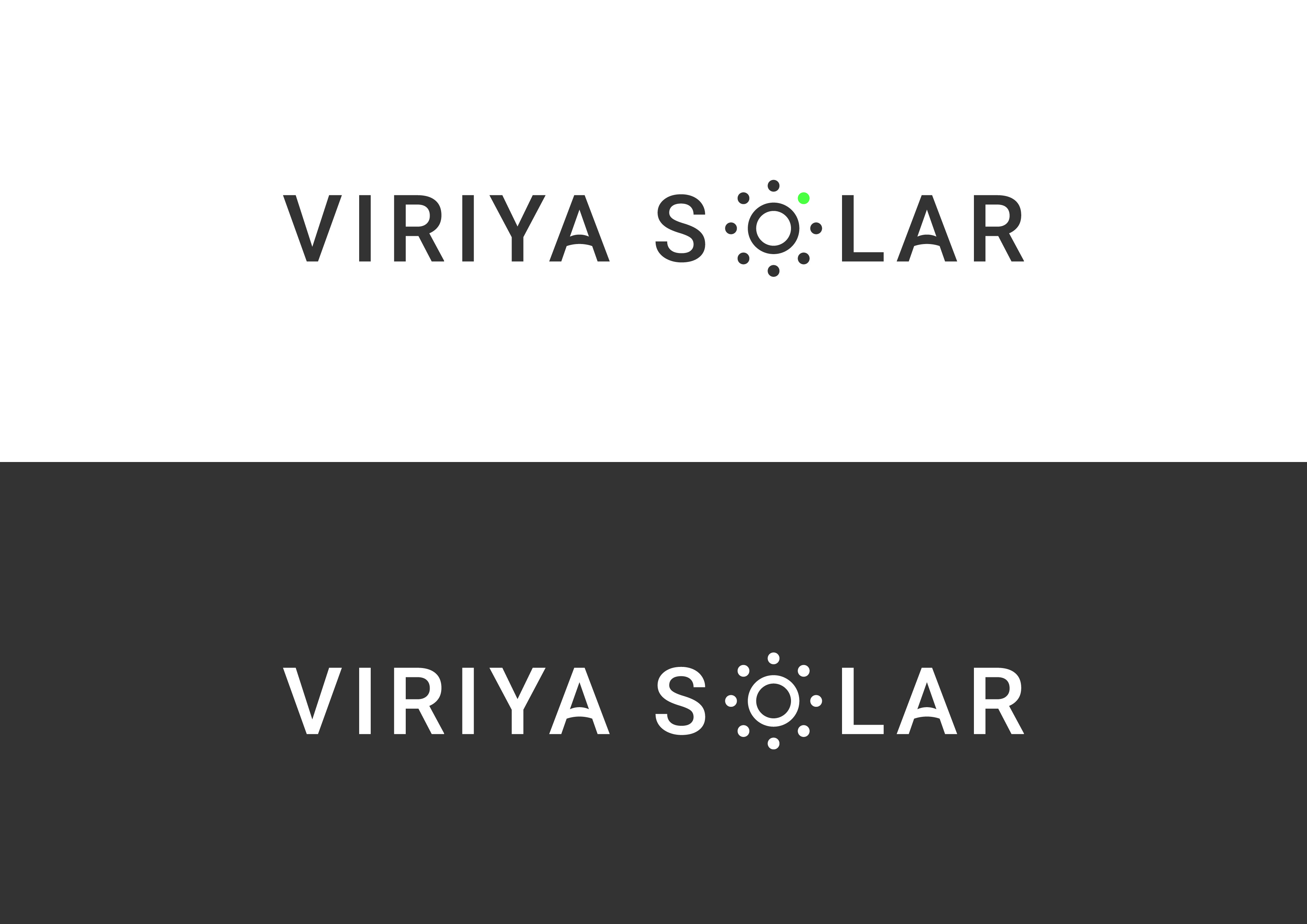 Logo Design by Chen Jie for Viriya Solar  | Design #22351850