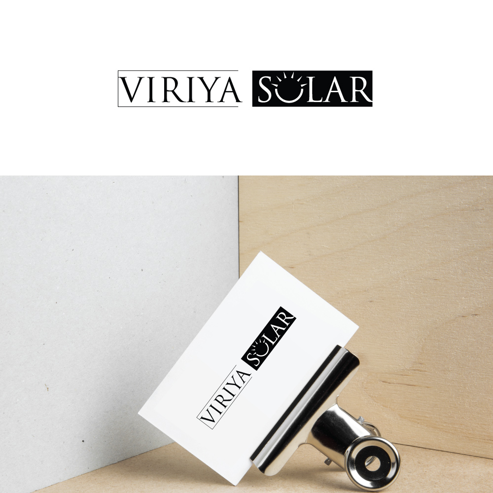 Logo-Design von ESolz Technologies für Viriya Solar  | Design #22351123