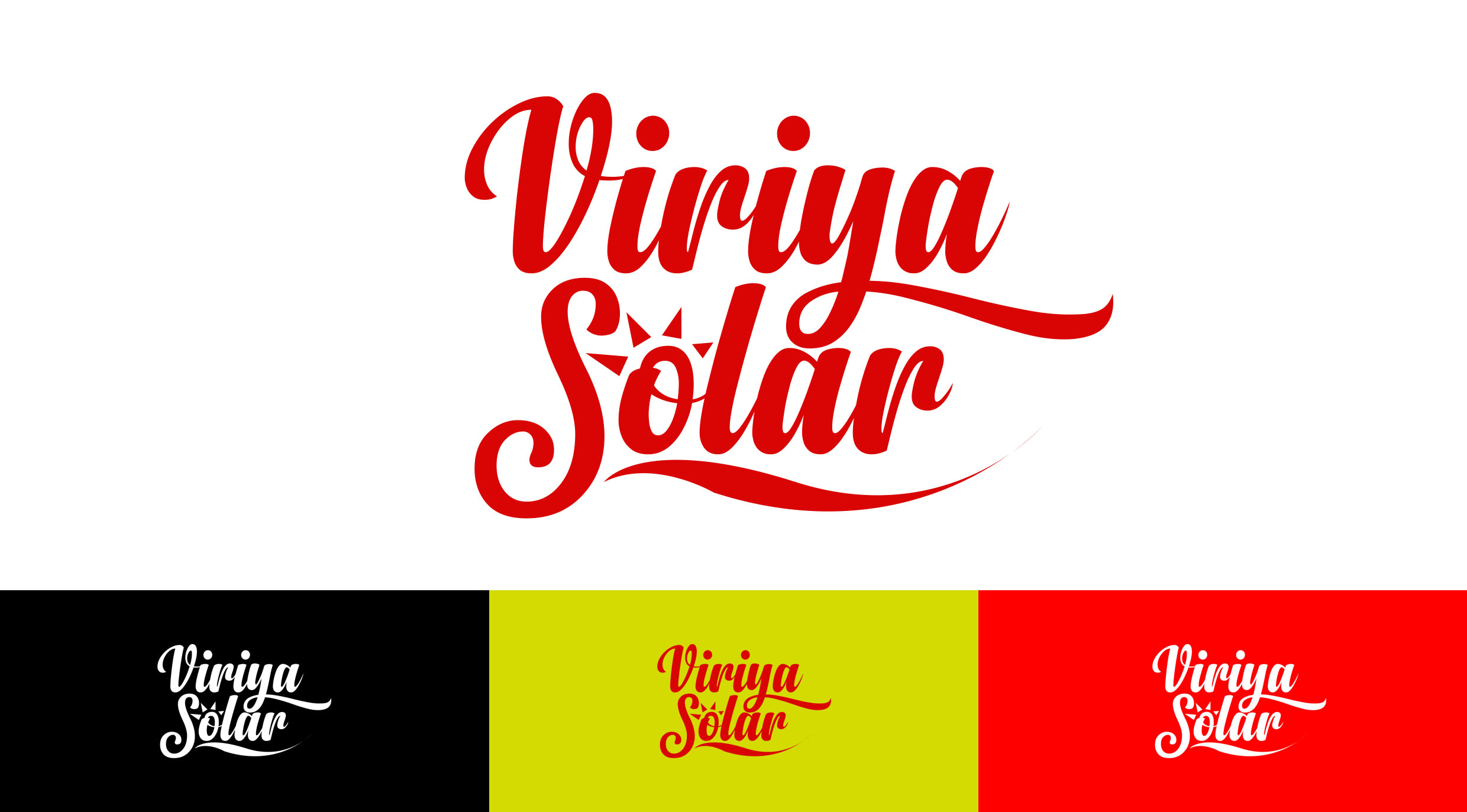 Logo Design by creamz12 for Viriya Solar  | Design #22353786