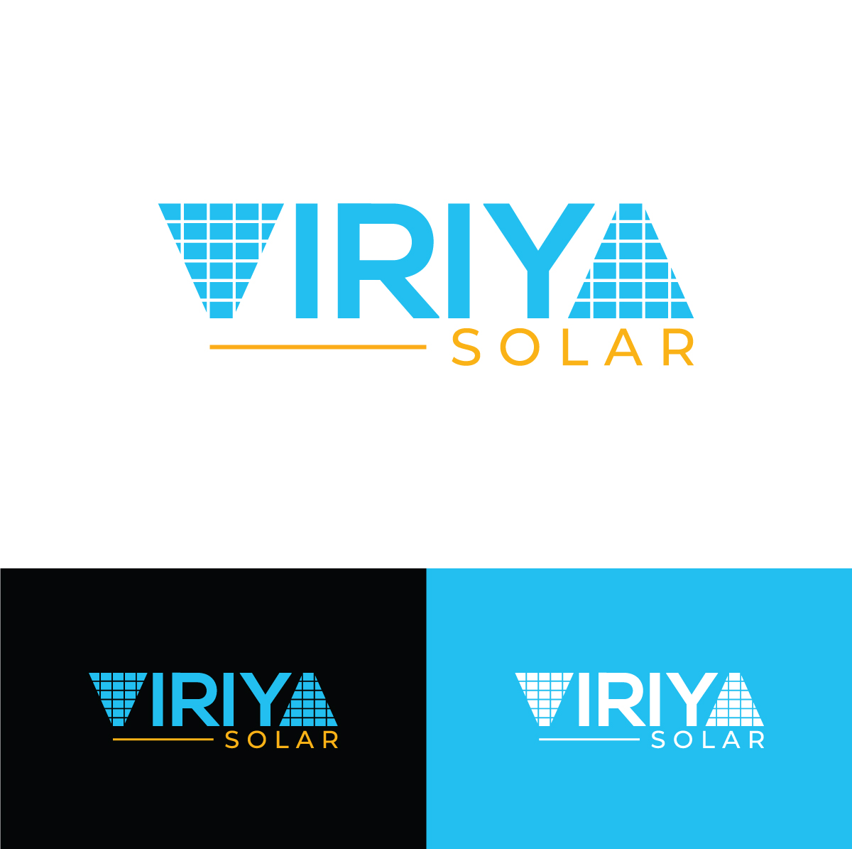 Logo Design by Anamul Burhan for Viriya Solar  | Design #22351659