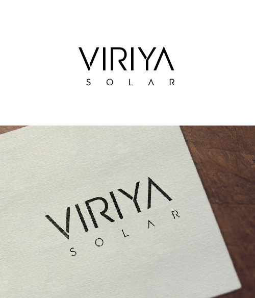 Logo Design by Nishi 4 for Viriya Solar  | Design #22353205