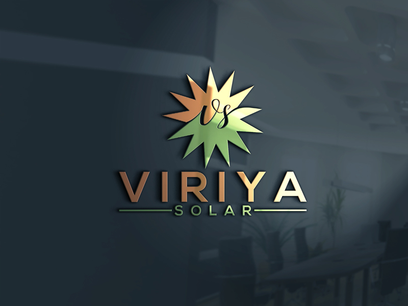 Logo Design by mdrh for Viriya Solar  | Design #22353669