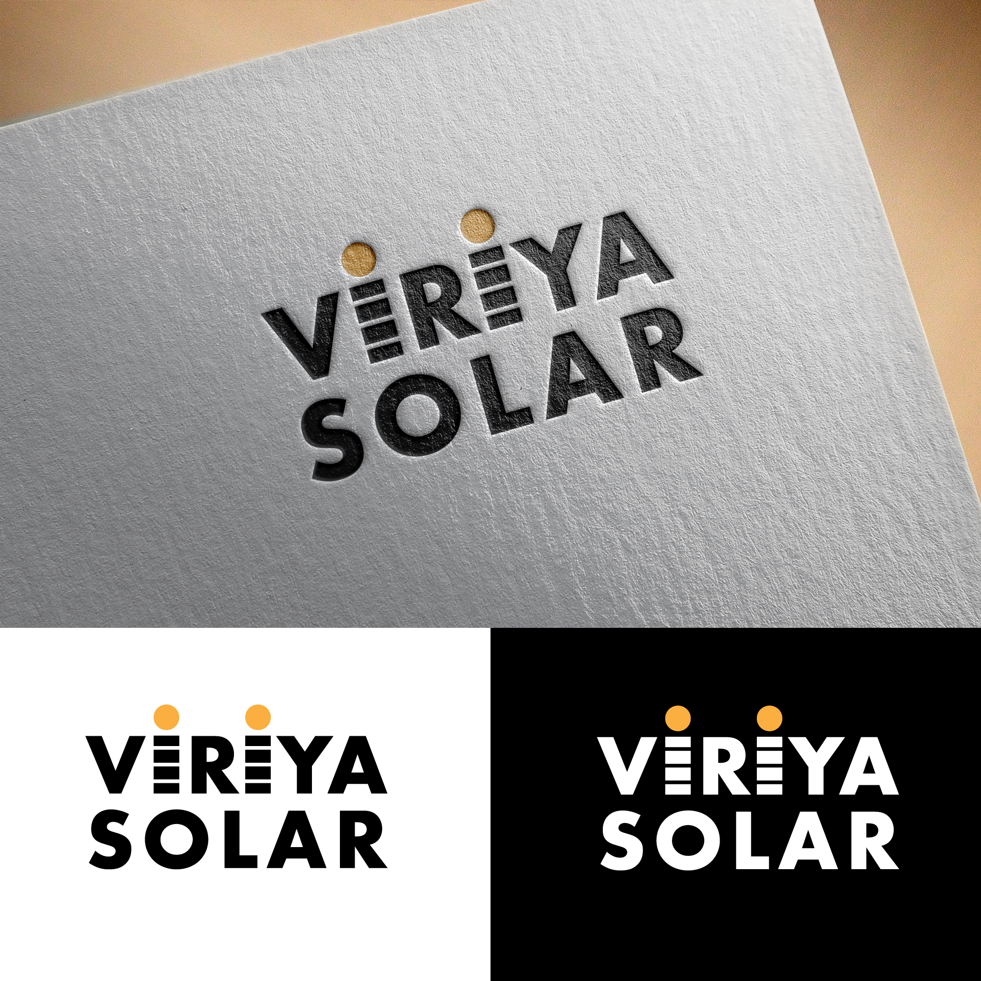 Diseño de Logo por cristian lee para Viriya Solar  | Diseño #22353183
