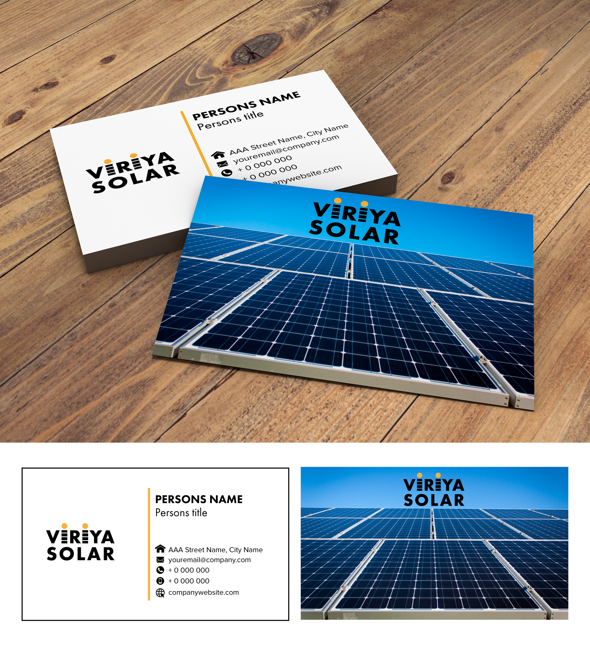 Logo-Design von cristian lee für Viriya Solar  | Design: #22364160