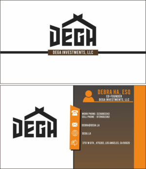 Design de Logo par ishukashuka pour Dega Investments LLC | Design : #22386531