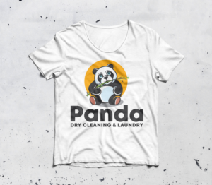 Panda Dry Cleaning & Laundry  | Diseño de Logo por Graphic Bricks