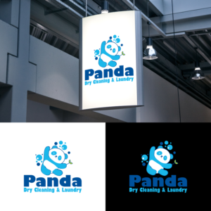 Panda Dry Cleaning & Laundry  | Diseño de Logo por Aditya.DwiRama