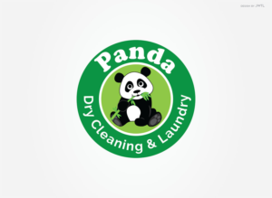 Panda Dry Cleaning & Laundry  | Diseño de Logo por JWTL