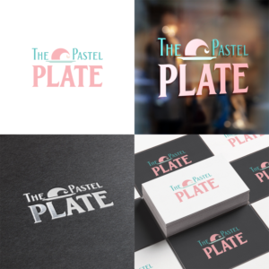 Logo Design by MTu for The Pastel Plate | Design: #22368130