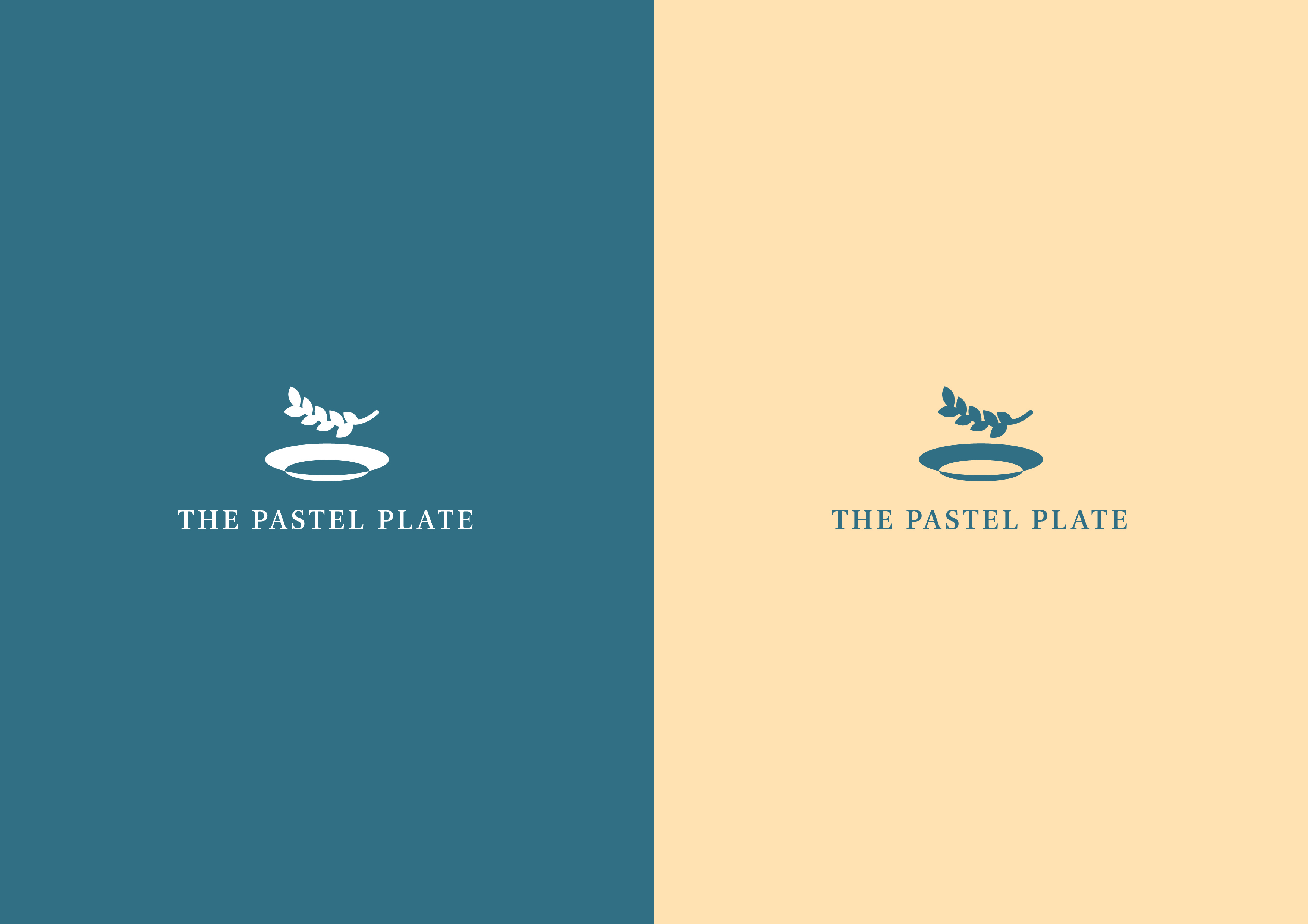 Logo Design by Chen Jie for The Pastel Plate | Design #22360366