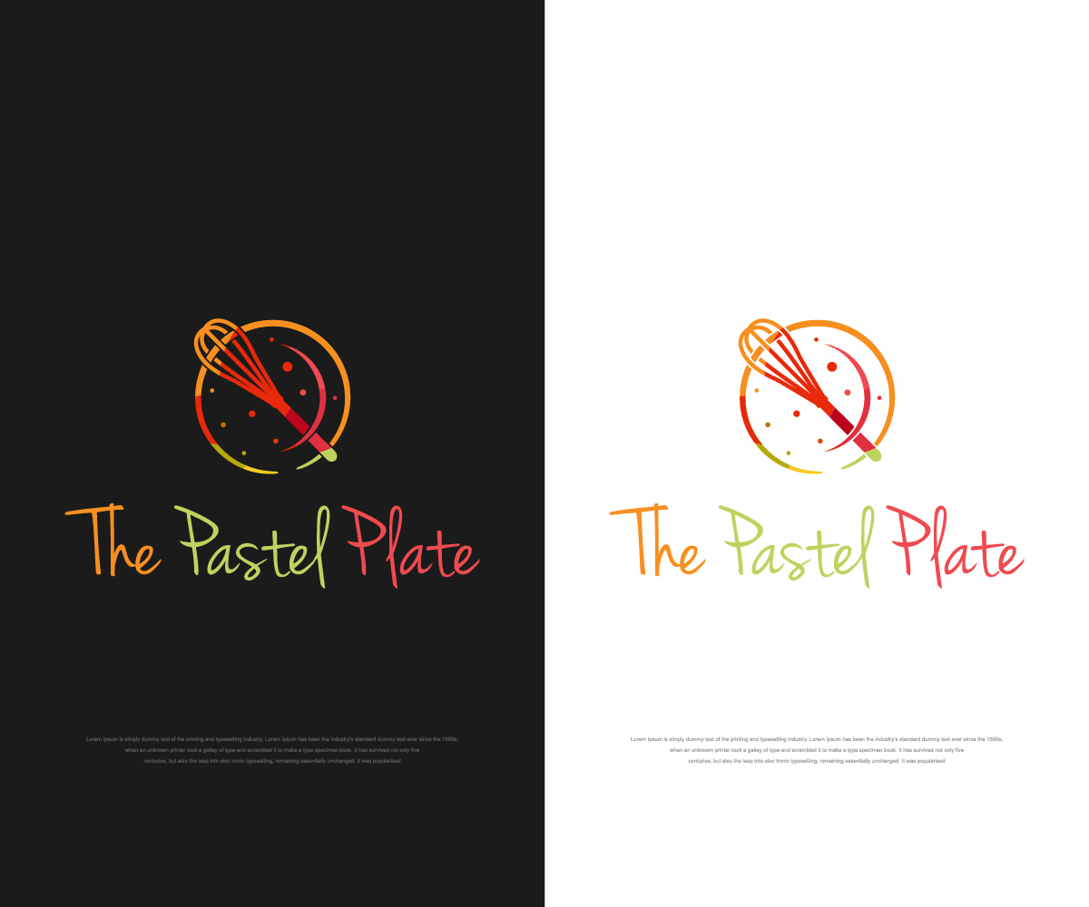 Diseño de Logo por sushsharma99 para The Pastel Plate | Diseño #22363800