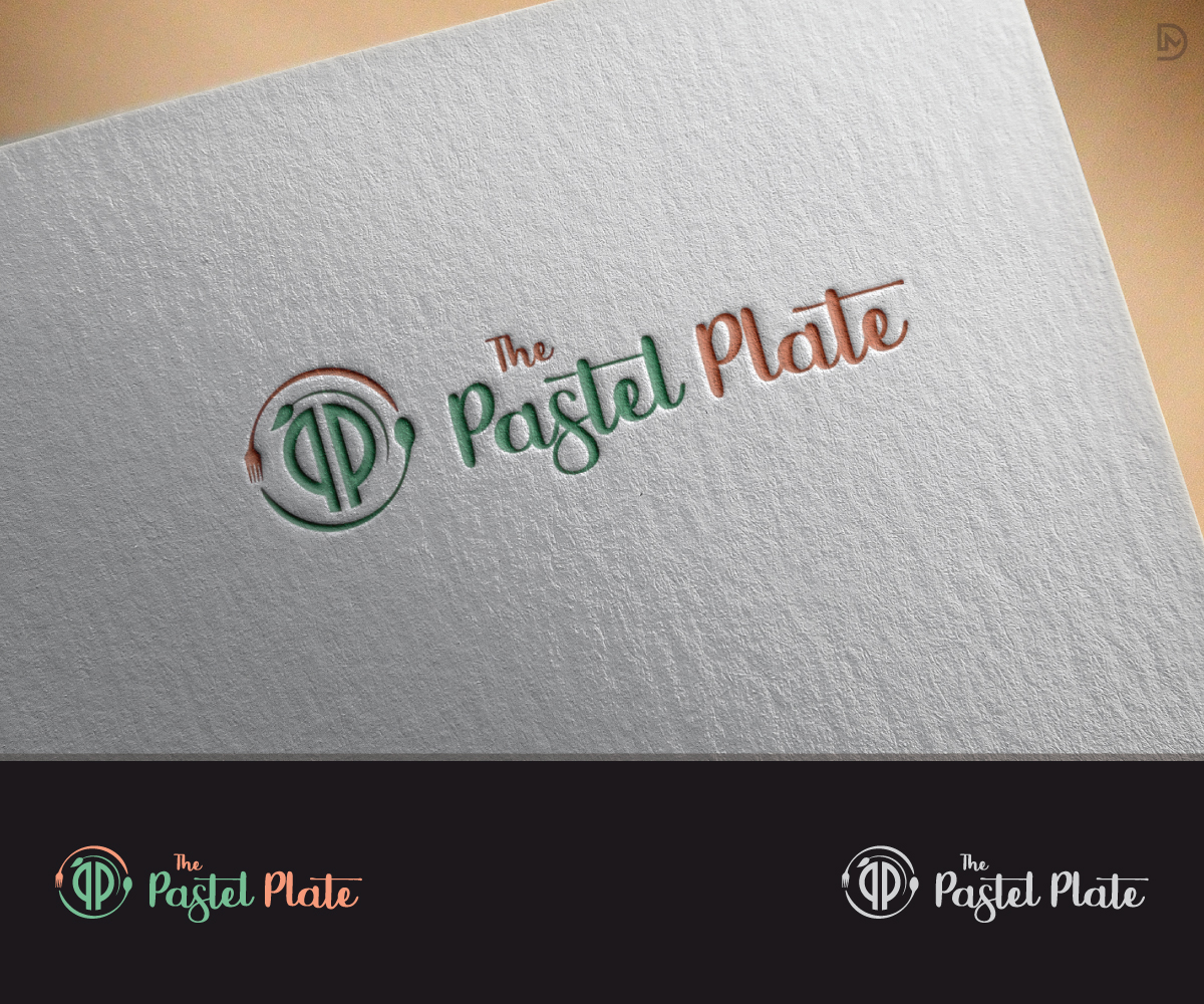 Logo Design by D_Mantra for The Pastel Plate | Design: #22357976