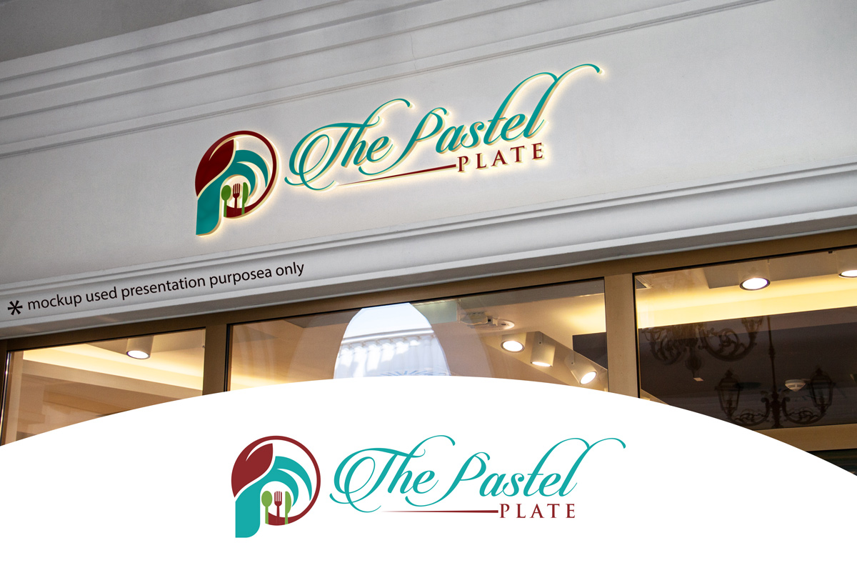 Logo Design by A S design @ for The Pastel Plate | Design #22367638
