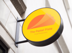 Logo Design by Muhammad Fallah for The Pastel Plate | Design: #22359481