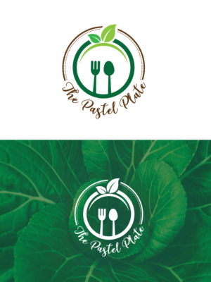 Logo Design by MIAN MUHAMMAD 2 for The Pastel Plate | Design #22368457