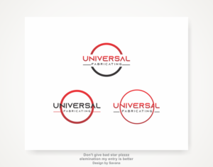 Logo Design by Savana for Universal Fabricating | Design: #22411113