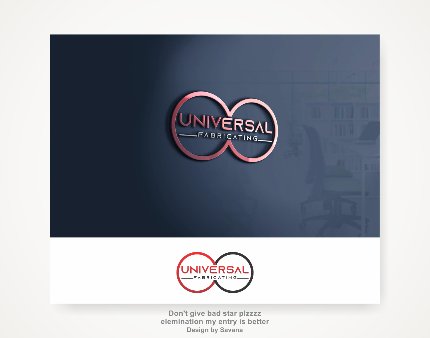 Logo Design by Savana for Universal Fabricating | Design #22411568