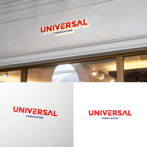 Logo Design by rinaldoajigunadi 2 for Universal Fabricating | Design: #22363077