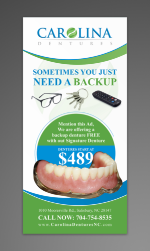Grafik-Design von OwnDesign für Carolina Dentures | Design: #22365040