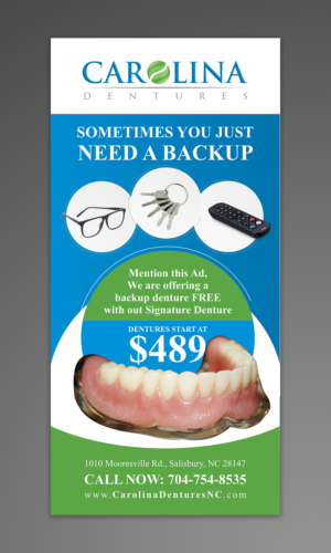 Grafik-Design von OwnDesign für Carolina Dentures | Design: #22365106