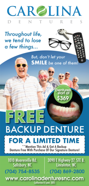 Grafik-Design von TracyInspires für Carolina Dentures | Design: #22399064
