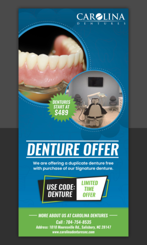 Grafik-Design von Pd Work für Carolina Dentures | Design #22373350