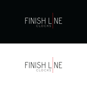 FinishLine Clocks | Logo Design by Rii