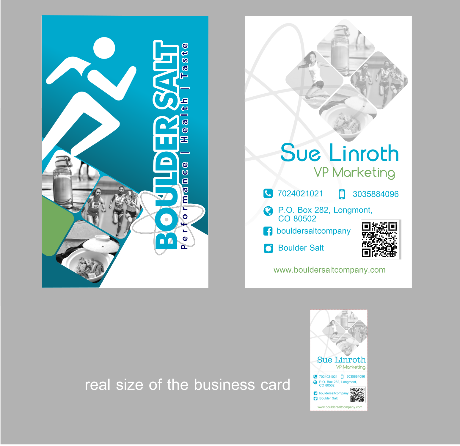 Business Card Design by elveneclipse for Boulder Salt Company | Design #22382674
