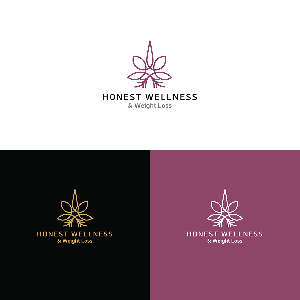 Logo Design by vanroz for Honest Wellness and Weight Loss LLC | Design #22357966