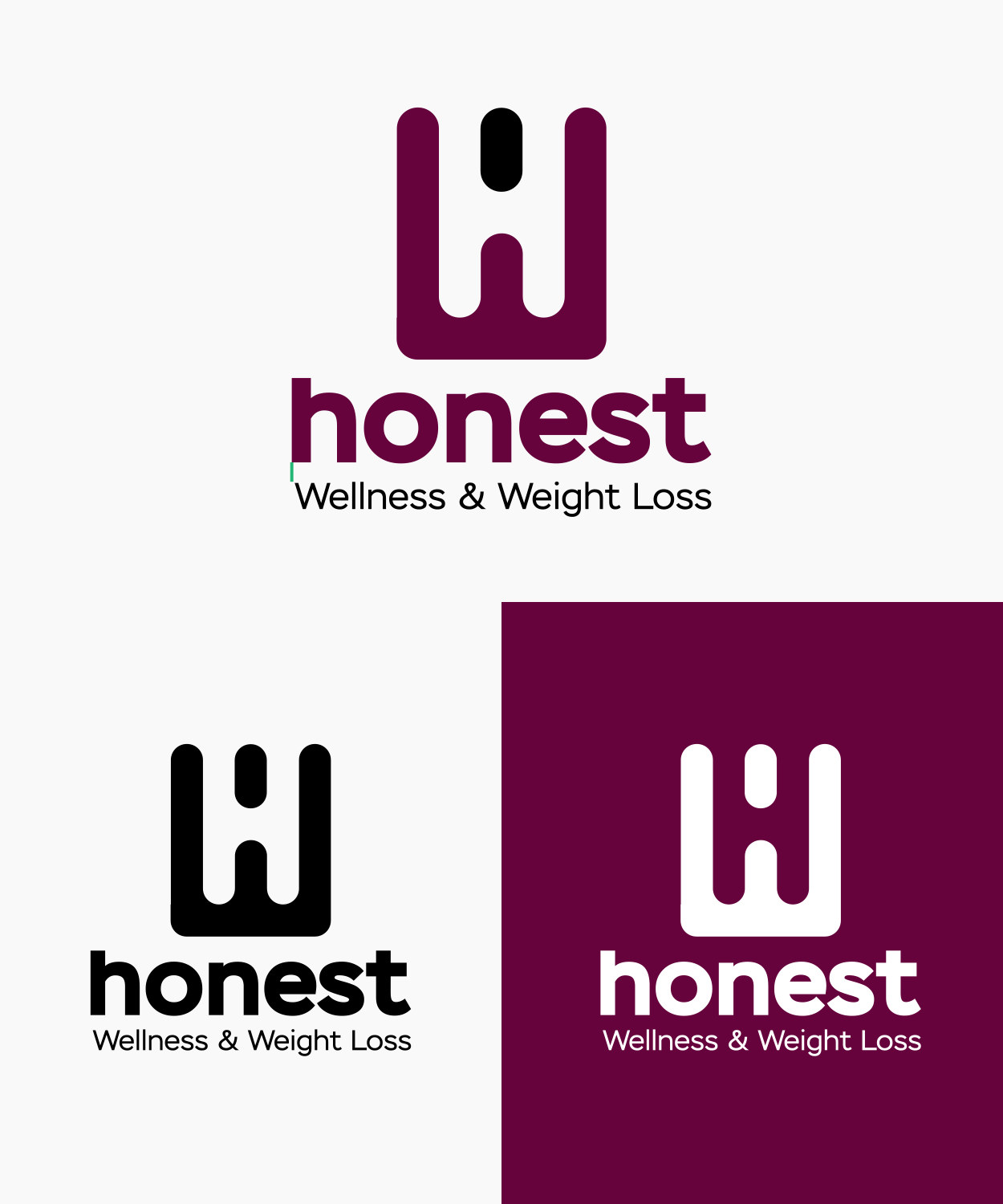 Logo Design by adelvalle for Honest Wellness and Weight Loss LLC | Design #22361715