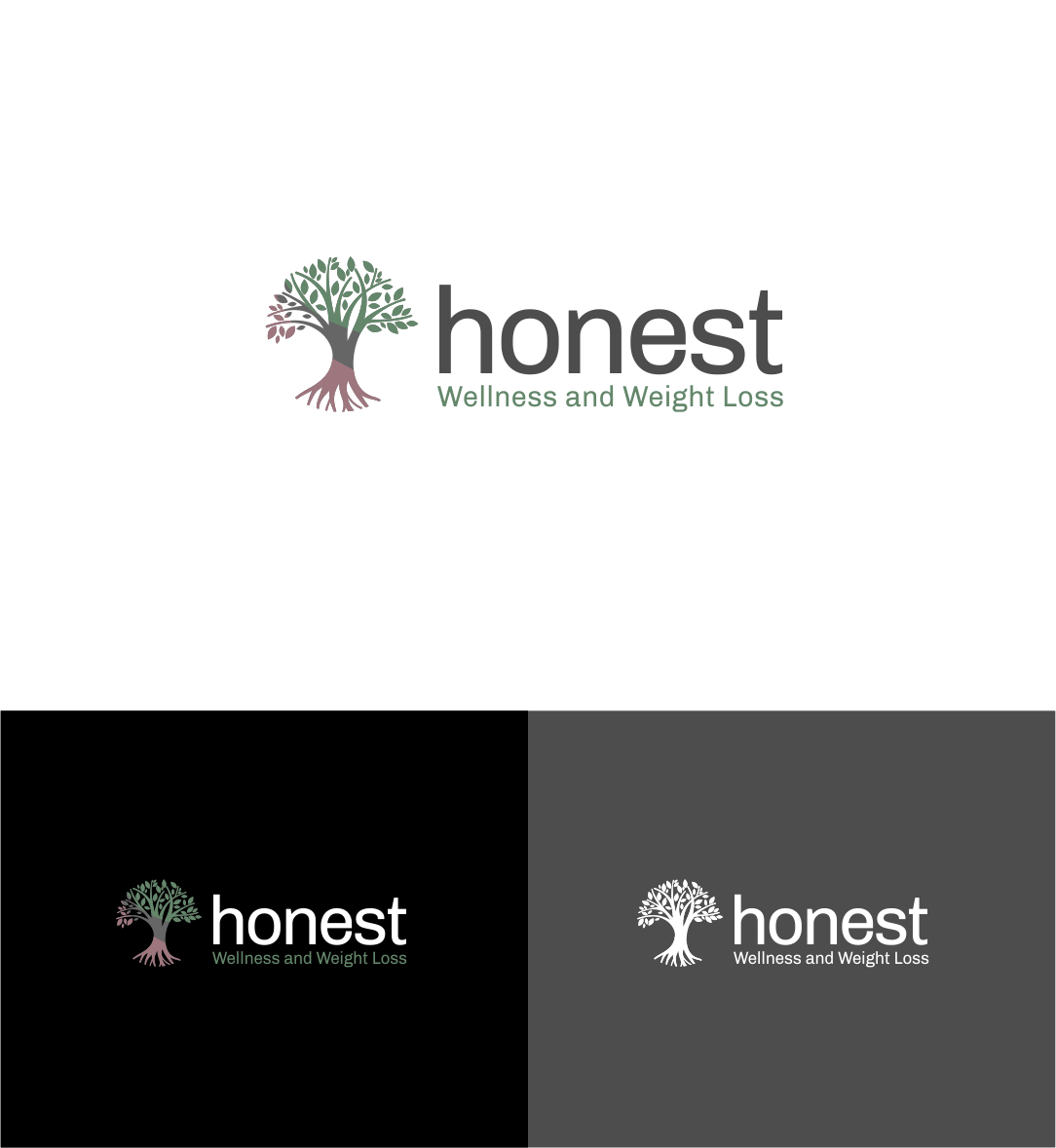Logo Design by *mary for Honest Wellness and Weight Loss LLC | Design #22361045