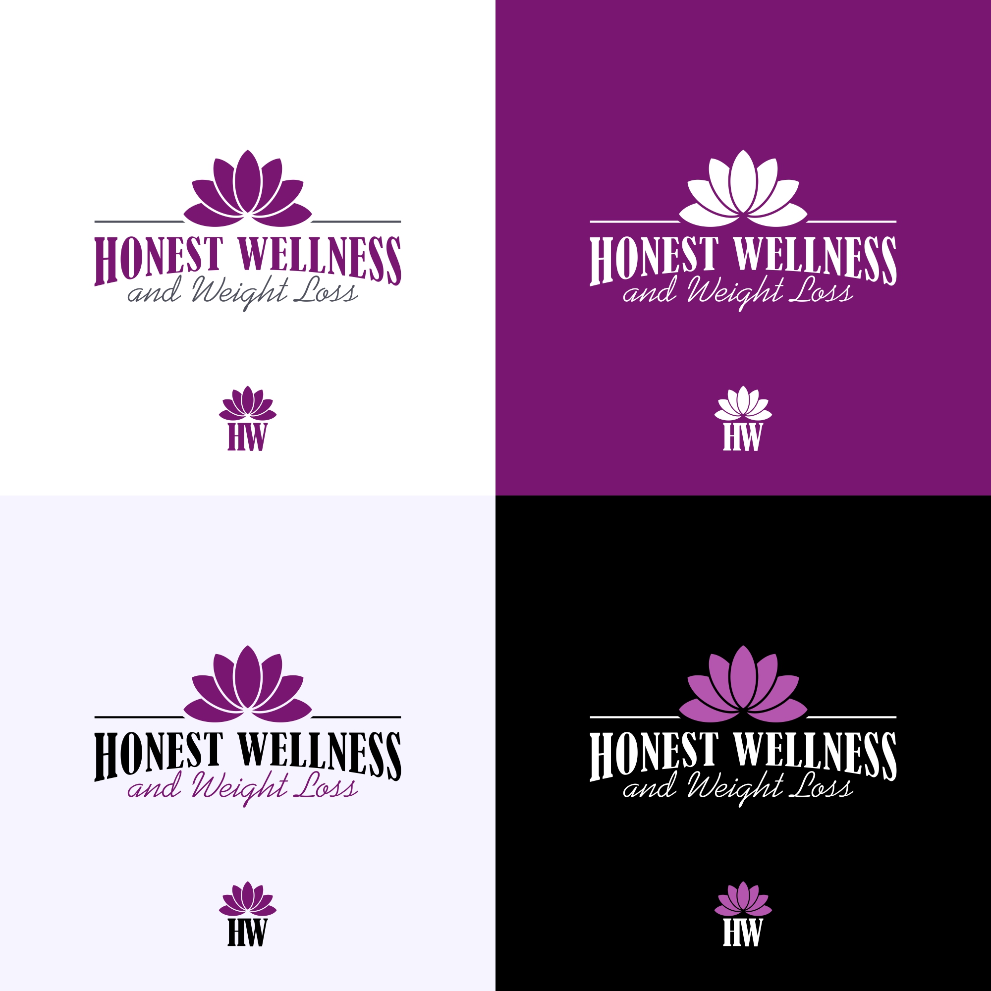 Logo Design by Angeleski for Honest Wellness and Weight Loss LLC | Design #22359083
