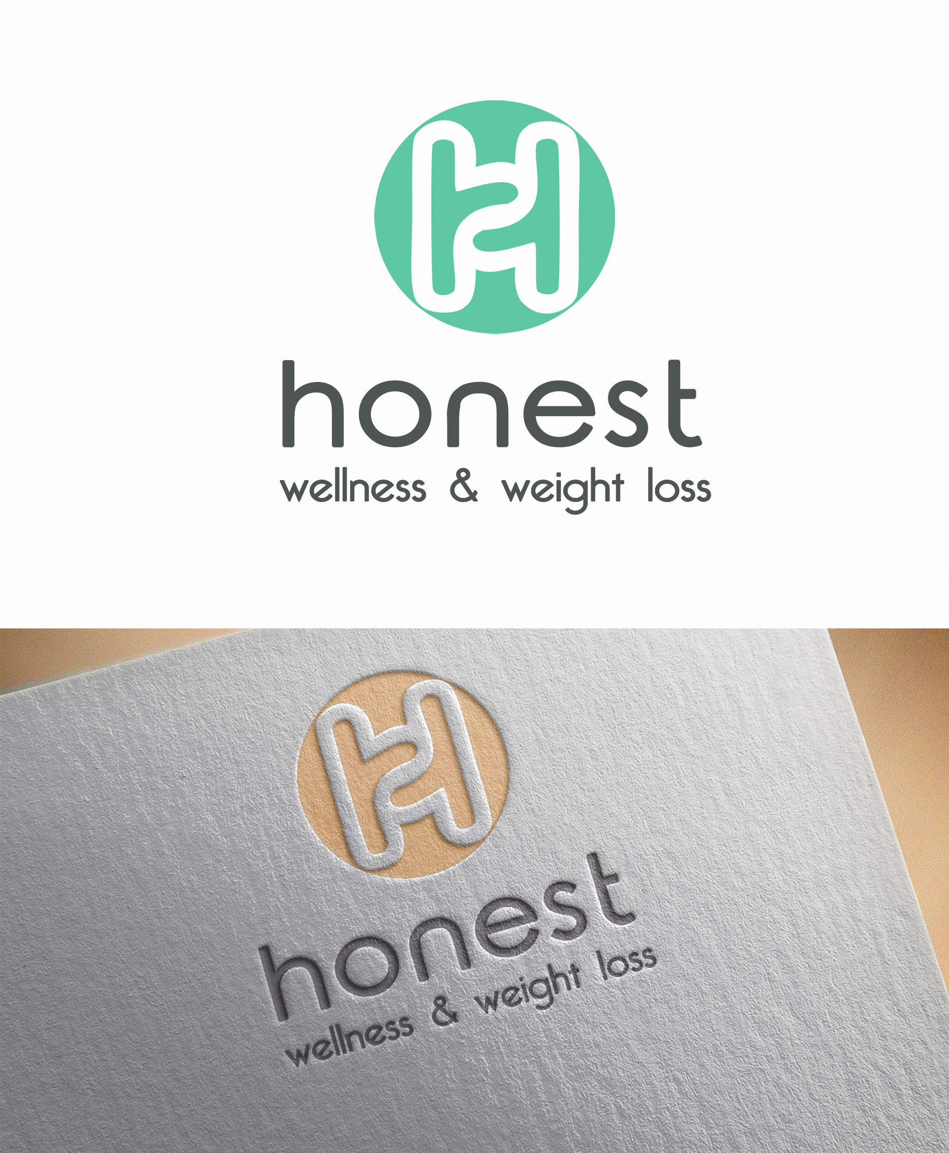Diseño de Logo por Ana Gocheva para Honest Wellness and Weight Loss LLC | Diseño #22356342