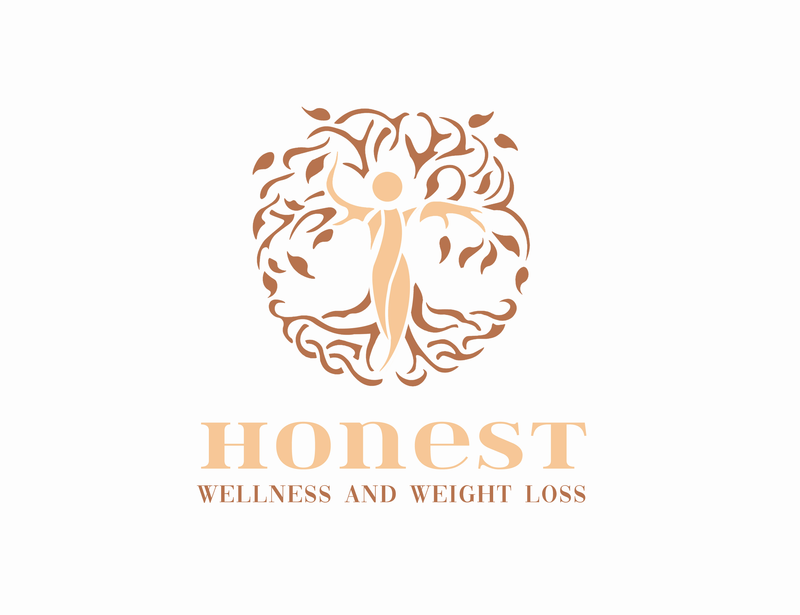 Logo Design by Ana Gocheva for Honest Wellness and Weight Loss LLC | Design #22356665