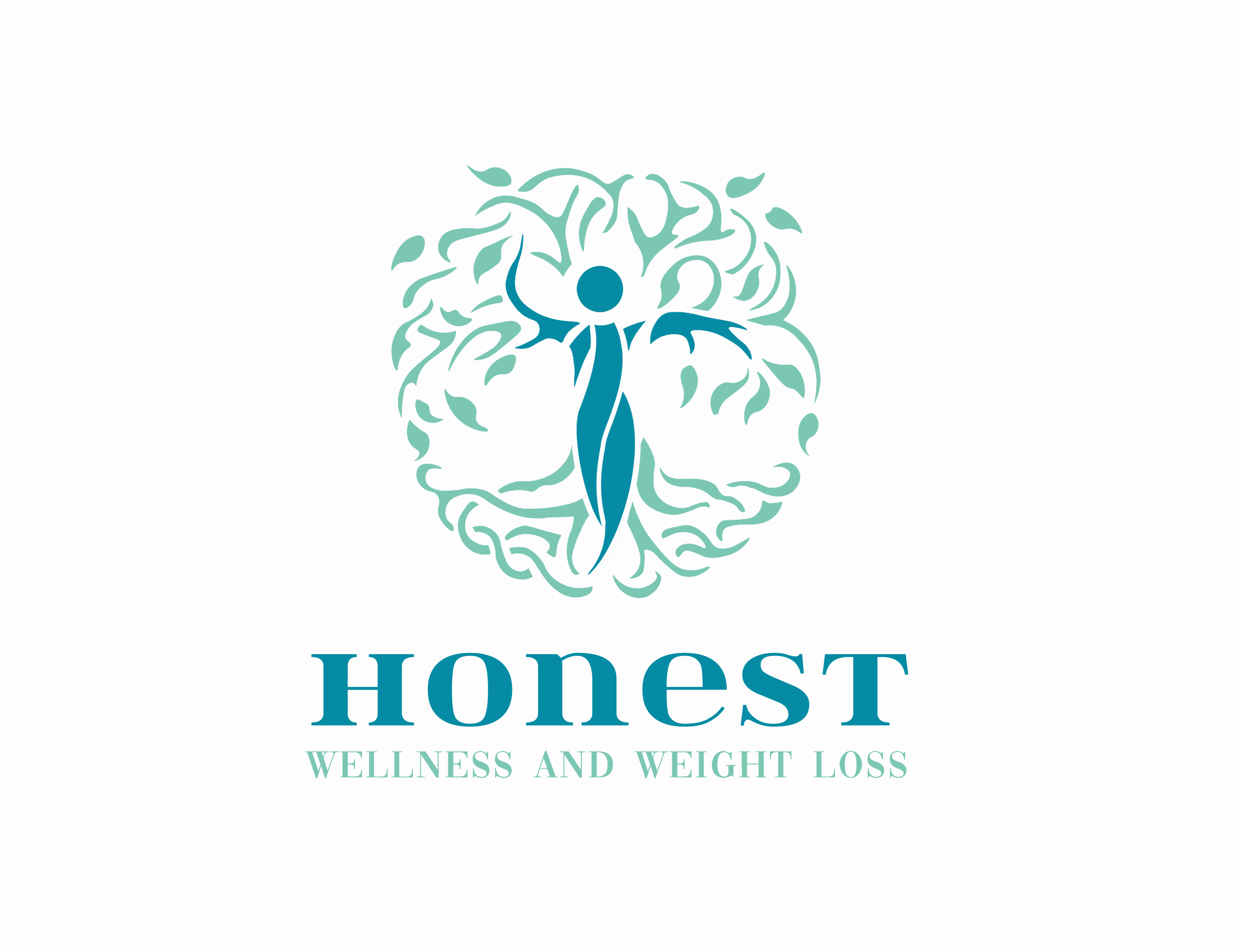 Logo Design by Ana Gocheva for Honest Wellness and Weight Loss LLC | Design #22356667