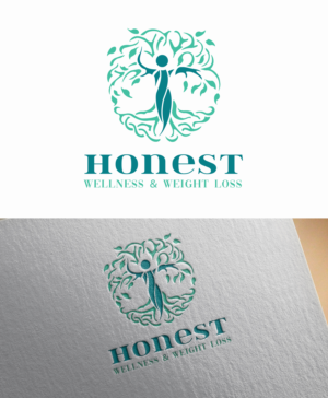 Diseño de Logo por Ana Gocheva para Honest Wellness and Weight Loss LLC | Diseño #22361462