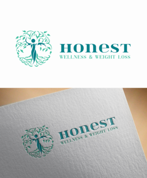 Diseño de Logo por Ana Gocheva para Honest Wellness and Weight Loss LLC | Diseño: #22362327