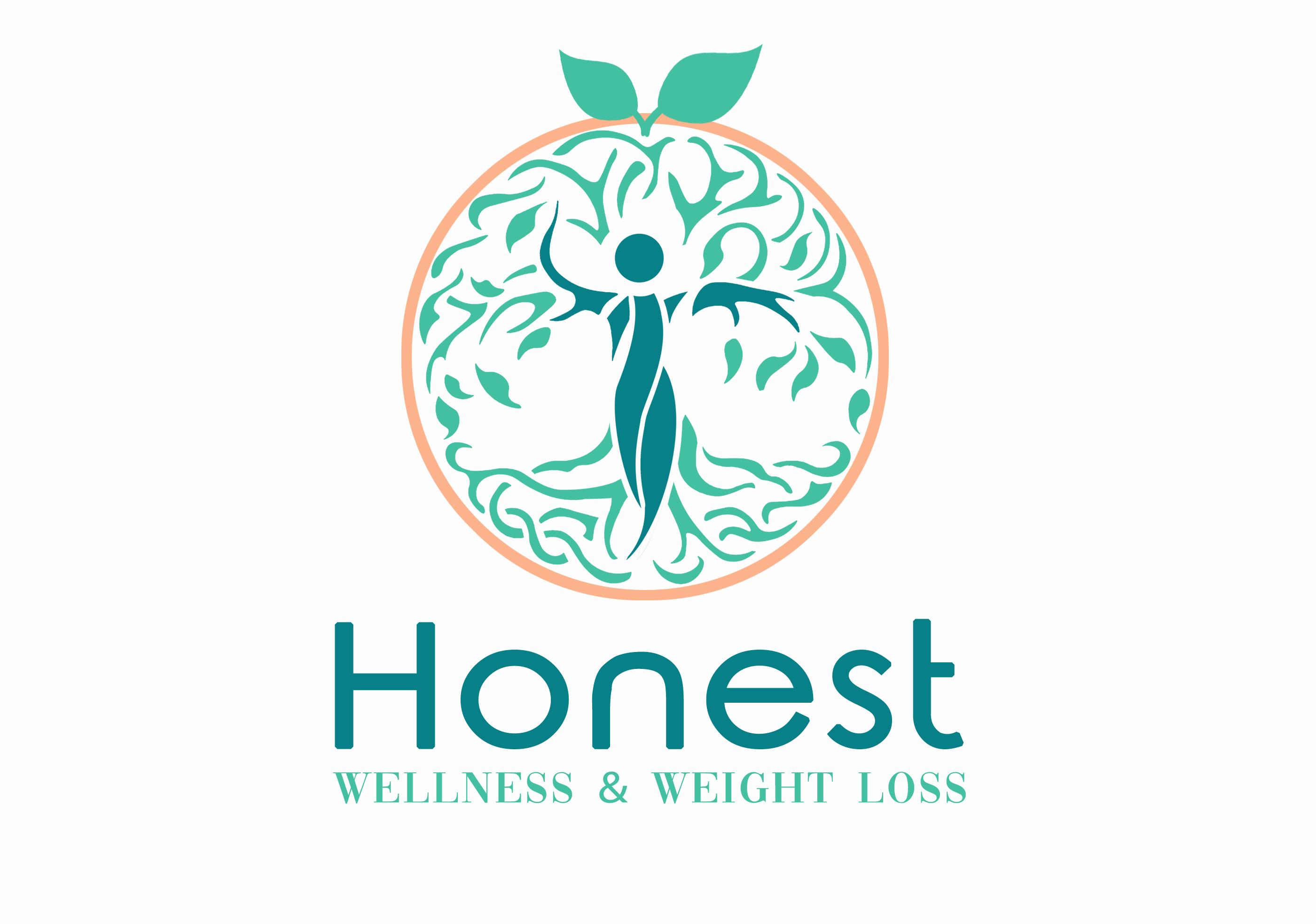 Logo Design by Ana Gocheva for Honest Wellness and Weight Loss LLC | Design #22367741