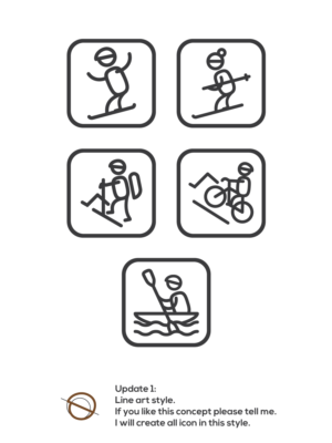 Icon Design by MIAN MUHAMMAD 2 for Paddle Surfit | Design: #22363259