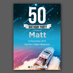 50th Invite | Flyer-Design von Schöpfer