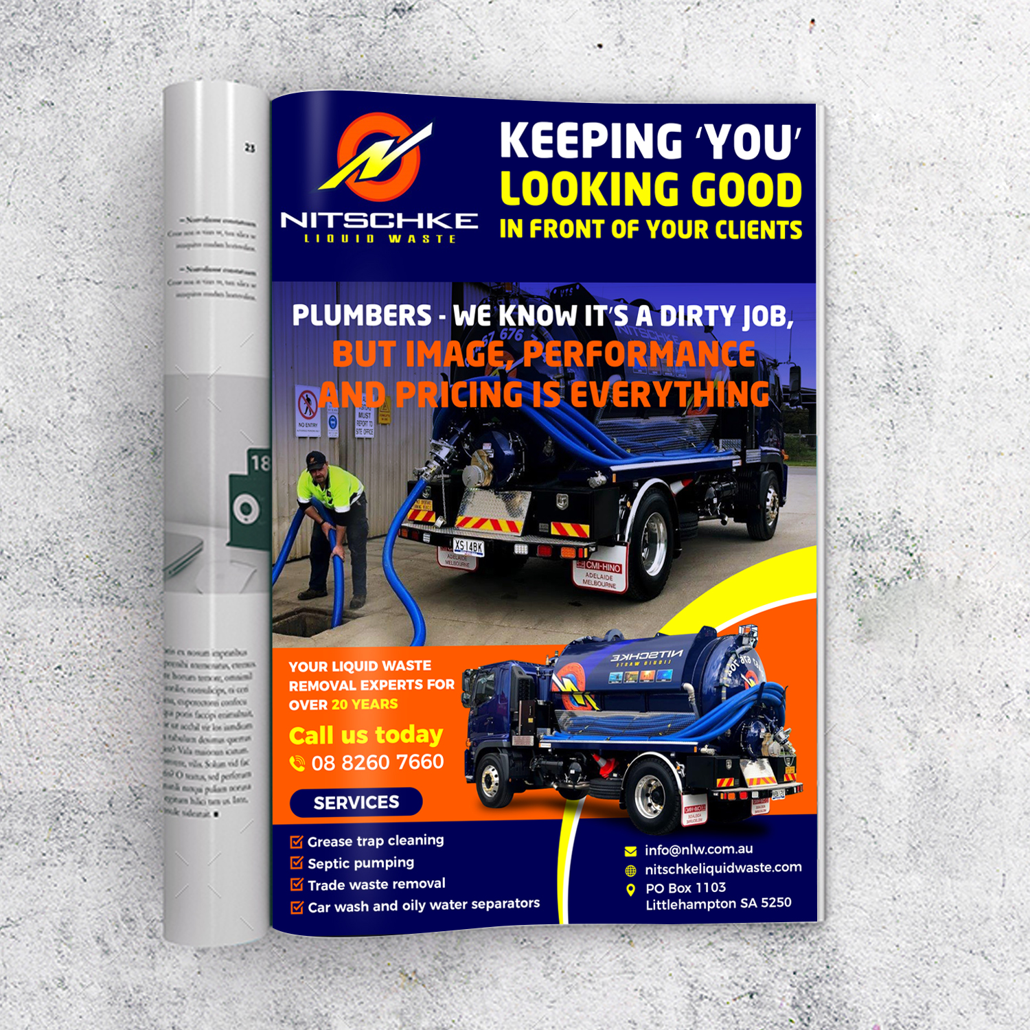 Advertisement Design by TSU Creations for Signal waste and recycling | Design #22390907