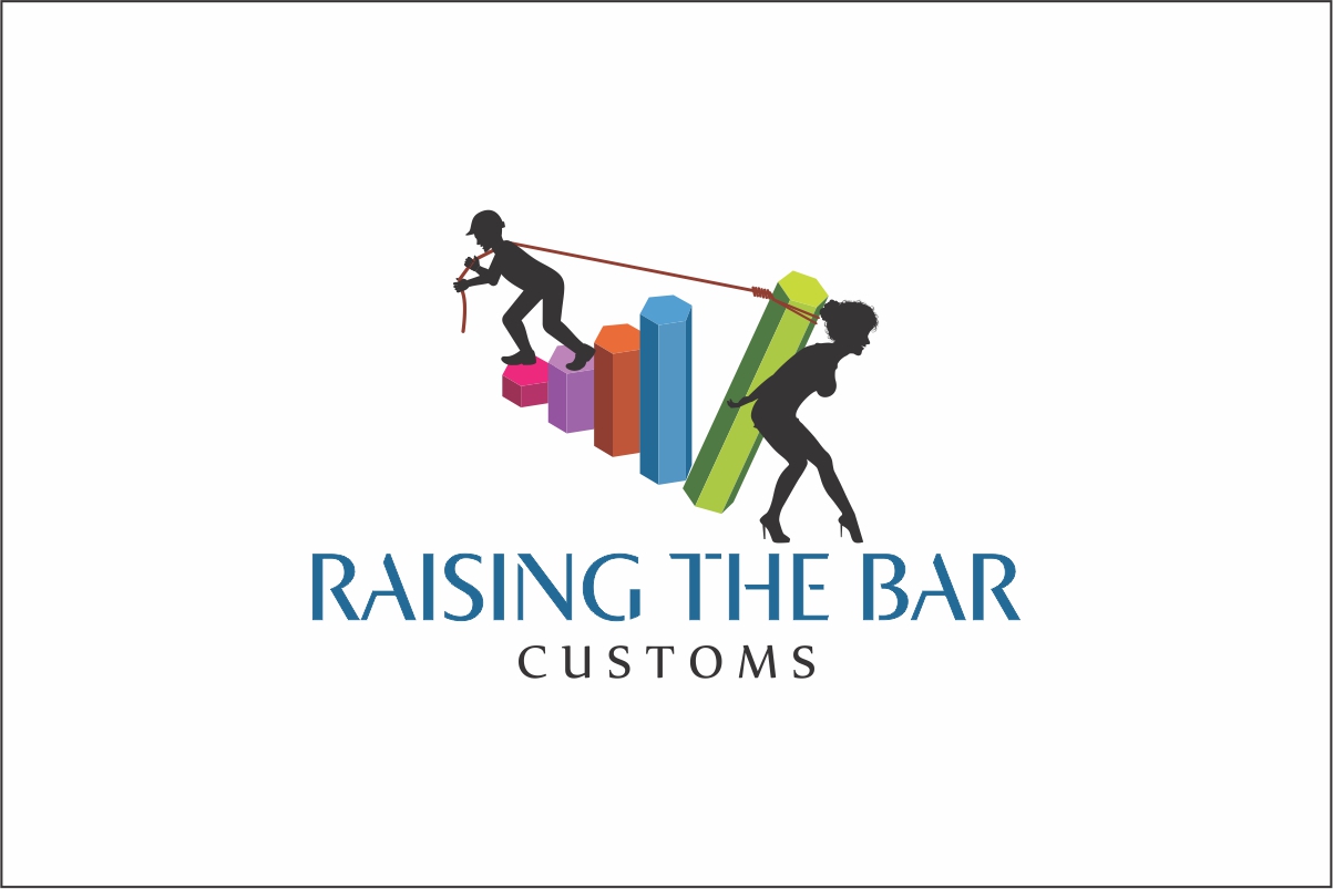 Logo Design by Robert Macwan for Raising the bar customs | Design #22388391