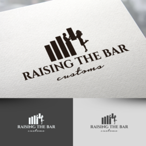 Logo Design by rafaeldsgn for Raising the bar customs | Design: #22367967