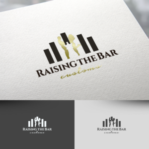 Logo Design by rafaeldsgn for Raising the bar customs | Design: #22391985