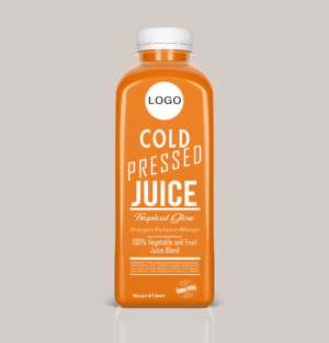Juice bottle label | Design Emballage par ronin71